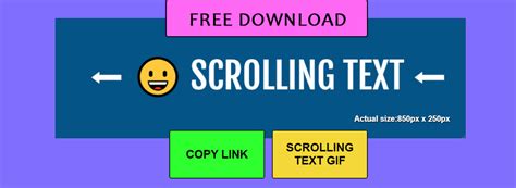 scrolling text time waster|scroll text generator.